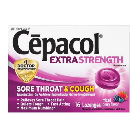 Sore Throat Relief Cepacol® Lozenge