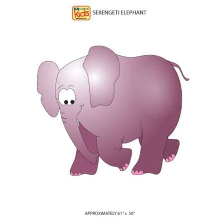 Serengeti Elephant Wall Sticker Wall Decal Clinton® Picture