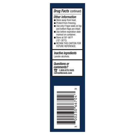 Eye Lubricant Refresh P.M.® 0.12 oz. Eye Ointment