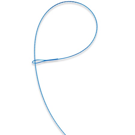 Nonabsorbable Suture with Needle V-Loc™ PBT Wound Closure Device Polybutester GS -21 1/2 Circle Taper Point Needle Size 0 Barbed Monofilament