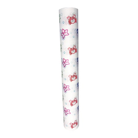 Table Paper McKesson 18 Inch Width 225 Foot Length Print (Sea Friends) Smooth