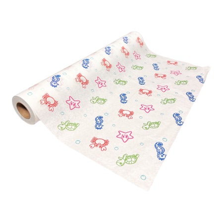 Table Paper McKesson 21 Inch Width 225 Foot Length Print (Sea Friends) Smooth
