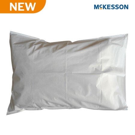 Pillowcase McKesson Standard White Disposable