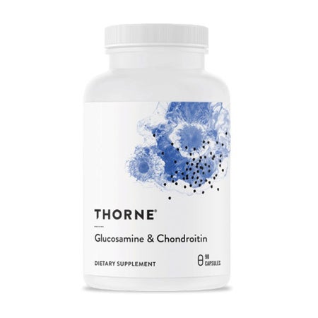 Dietary Supplement THORNE® Glucosamine & Chondroitin Glucosamine Sulfate / Chondroitin Sulfate 500 mg - 250 mg Strength Capsule 90 per Bottle