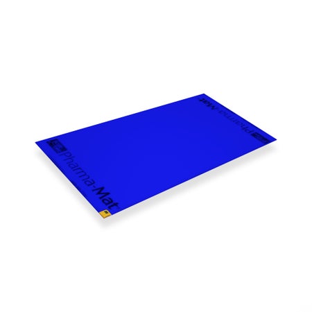 Cleanroom Tacky Mat Refill Pharma-Mat™ Blue, 30 Layer, 36 X 45 Inch, LDPE