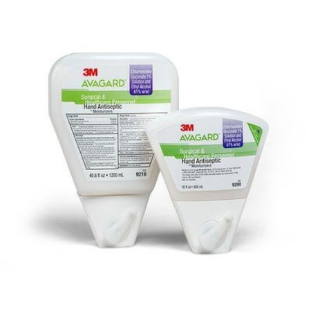 Waterless Surgical Scrub 3M™ Avagard™ 16 oz. Dispenser Refill Bottle 1% / 61% Strength CHG (Chlorhexidine Gluconate) / Ethyl Alcohol NonSterile