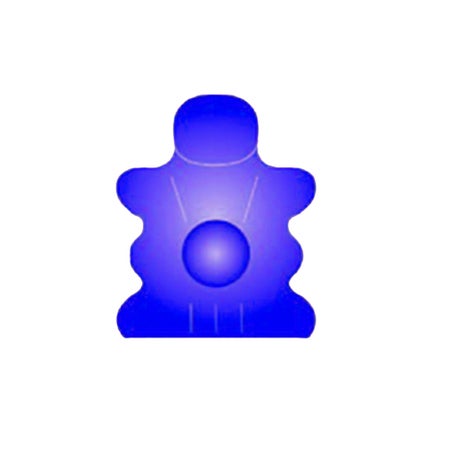 Tamper Evident IV Seal SecurSeal® Blue
