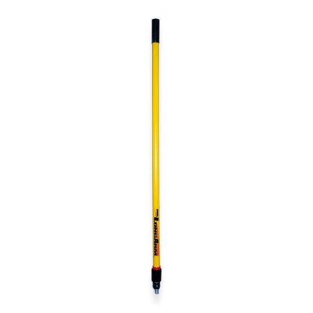 Cleanroom Tacky Roller Handle Cleanline™ 4 to 8 Foot Length Stainless Steel Silver / Black