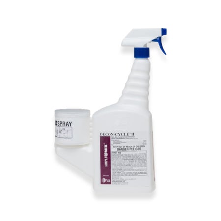 Surface Disinfectant Cleaner DECON-CYCLE® Germicidal SimpleMix Ready to Mix System Liquid Concentrate 16 oz. Bottle Alcohol Scent Sterile