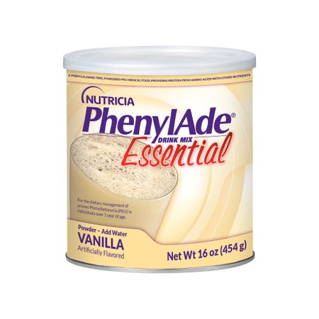 Oral Supplement PhenylAde®60 Vanilla Flavor Powder 16 oz. / 454 Gram Canister