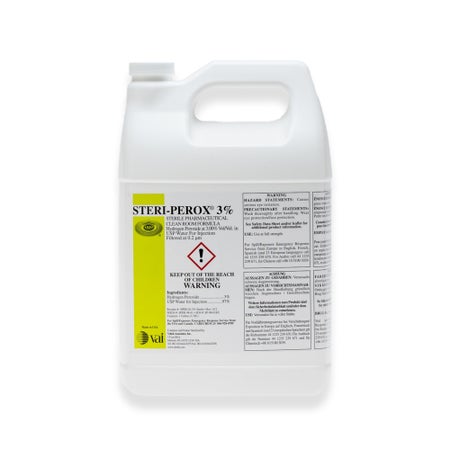 Surface Disinfectant Cleaner STERI-PEROX 3% Peroxide Based Manual Pour Liquid 1 gal. Jug Sterile