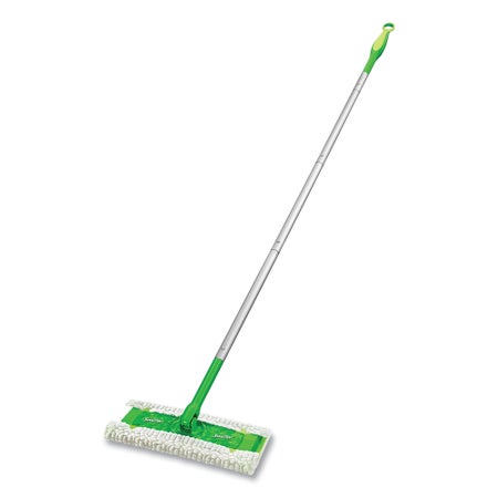 Dust Mop Swiffer® Sweeper Green / Silver Aluminum NonSterile