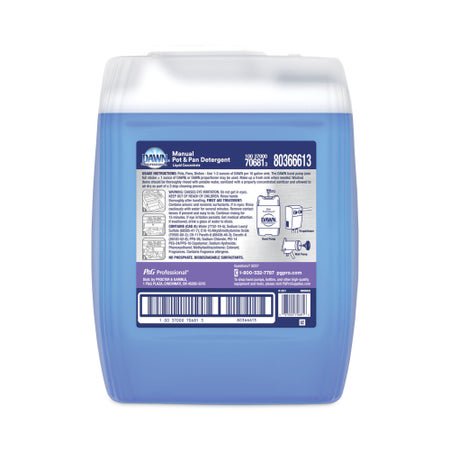 Dish Detergent Dawn® Professional Manual Pot & Pan 5 gal. Cube Liquid Original Scent