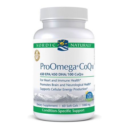 Dietary Supplement ProOmega® CoQ10 Ubiquinone 100 mg Strength Softgel 60 per Bottle
