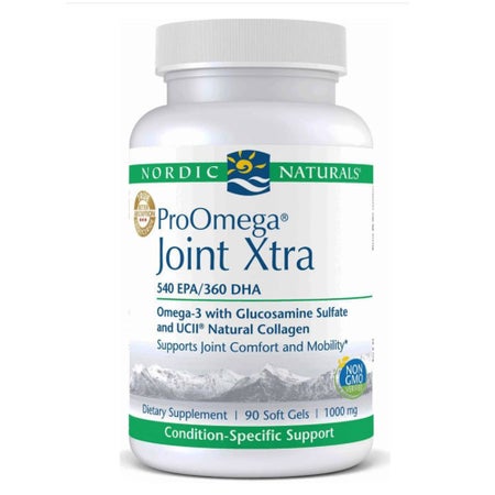 Dietary Supplement ProOmega® Joint Xtra DHA / EPA / Glucosamine Sulfate 360-540-1500 mg Strength Softgel 90 per Bottle