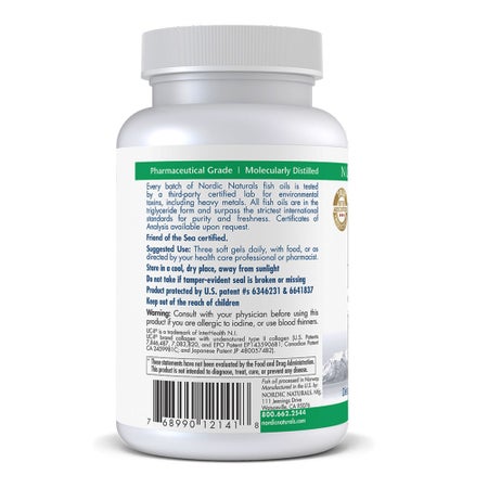 Dietary Supplement ProOmega® Joint Xtra DHA / EPA / Glucosamine Sulfate 360-540-1500 mg Strength Softgel 90 per Bottle