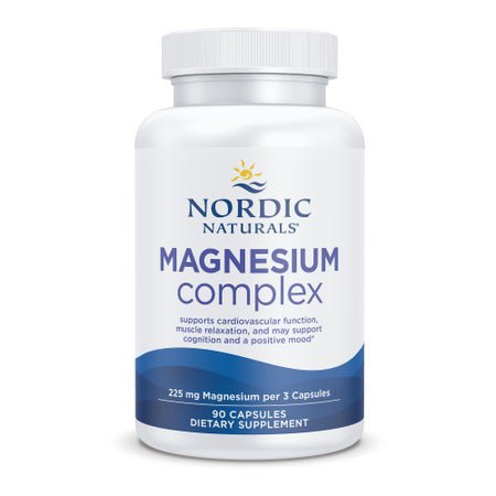 Dietary Supplement Nordic Naturals® Magnesium Complex Magnesium 225 mg Strength Capsule 90 per Bottle
