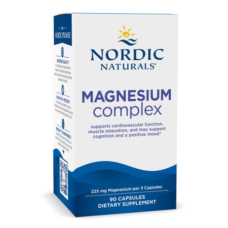 Dietary Supplement Nordic Naturals® Magnesium Complex Magnesium 225 mg Strength Capsule 90 per Bottle