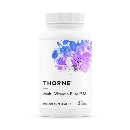 Dietary Supplement Pack THORNE® Multi-Vitamin Elite Vitamin A, C, D, E, K Various Strengths Capsule 1 Box
