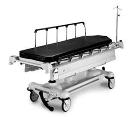 Refurbished Transport Stretcher Stryker® Adjustable Height 500 lbs. Weight Capacity