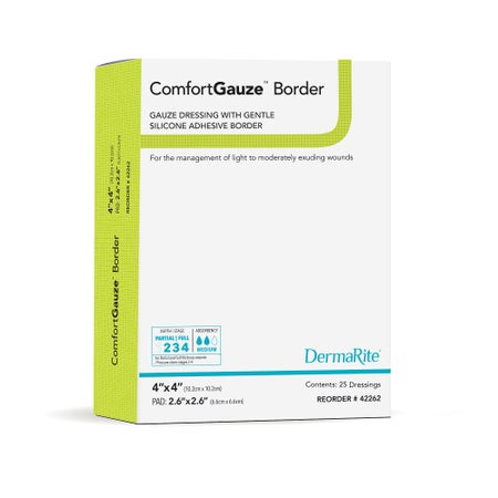 Island Dressing ComfortGauze™ 4 X 4 Inch Square Sterile