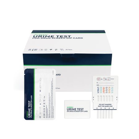 Drugs of Abuse Test Kit iScreen® AMP1000, BUP10, BZO300, COC300, Et6500, FTY20, mAMP / MET1000, MDMA500, MOP300, MTD300, OXY100, THC50, TRA200 25 Tests For Forensic Use Only