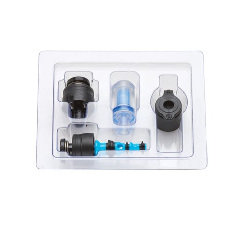Endoscope Valve Kit Defendo™ Single Use, 4-Piece Kit: Air / Water, Suction, Biopsy, Endogator Connector