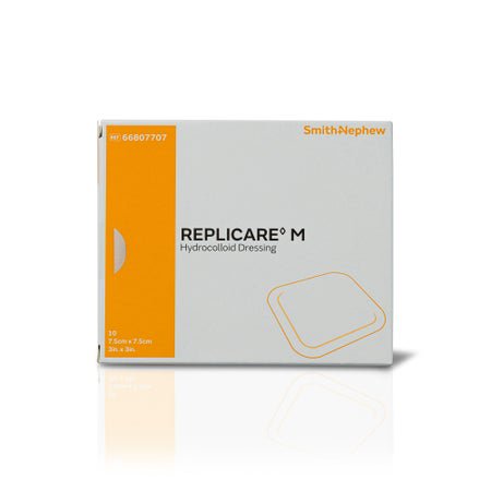 Hydrocolloid Dressing Replicare M Film Backing 3 X 3 Inch Square Hydrocolloid / Film