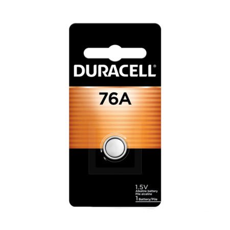 Alkaline Battery Duracell® Duralock 76A 1.5 Volt Disposable 1 per Pack
