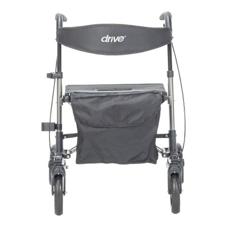 4 Wheel Rollator drive™ Black Lightweight / Folding Aluminum Frame