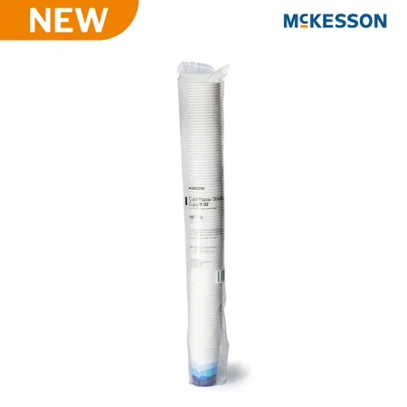 Drinking Cup McKesson 9 oz. Coated Paper Blue Mountain Print Disposable