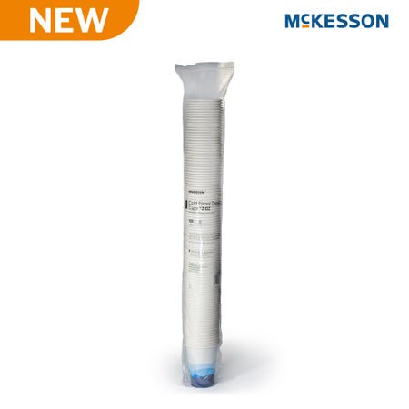 Drinking Cup McKesson 12 oz. Coated Paper Blue Mountain Print Disposable