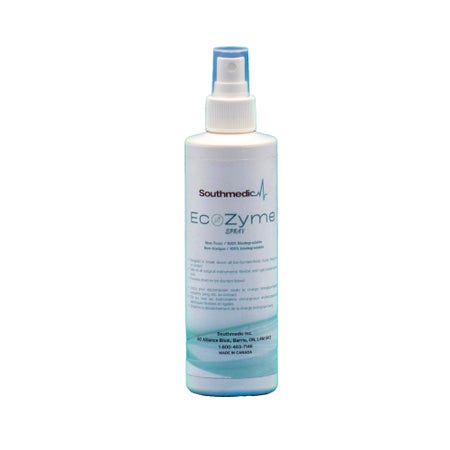 Multi-Enzymatic Instrument Detergent EcoZyme Liquid 8 oz. Spray Bottle Odorless