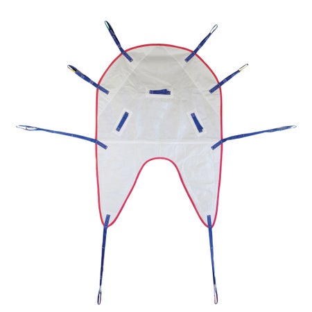 Patient Sling Alliance® Universal Split Leg 8 Point Cradle With Head Support Clip Attachment Small 600 lbs. Weight Capacity