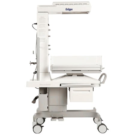 Refurbished Infant Warmer with Bassinet Drager Air-Shields Resuscitaire RW 26-1/2 X 44 X 72 Inch 15 lbs. Weight Capacity