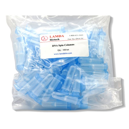 Lamda Biotech DNA Spin Column 2 mL Collection Tube For DNA Purification Applications / Standard Microcentrifuges