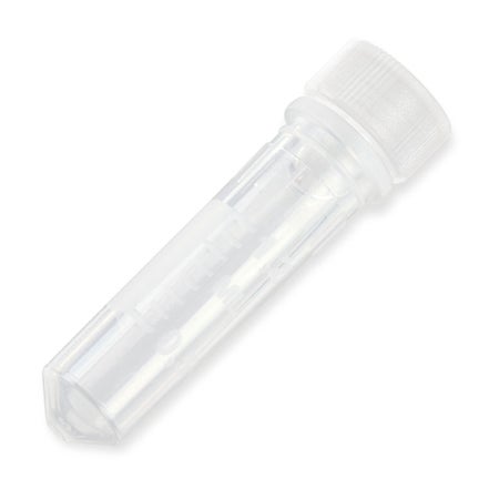Microcentrifuge Tube Plain 2 mL Screw Cap Polypropylene Tube