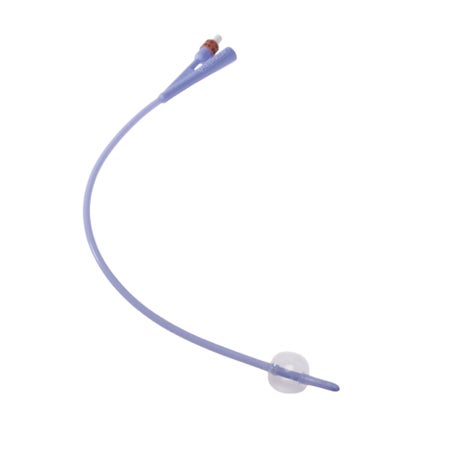 Foley Catheter Dover™ 2-Way 5 cc Balloon 12 Fr. Silicone
