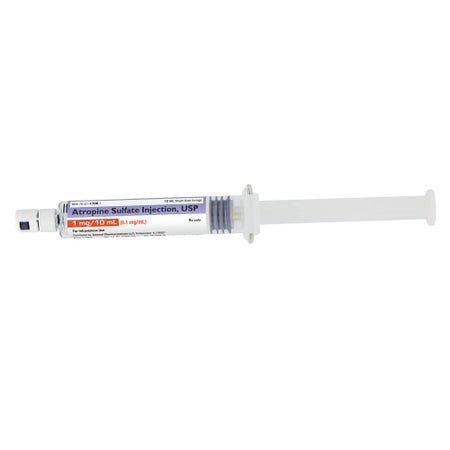 Atropine Sulfate, Preservative Free 0.1 mg / mL Injection 10 mL