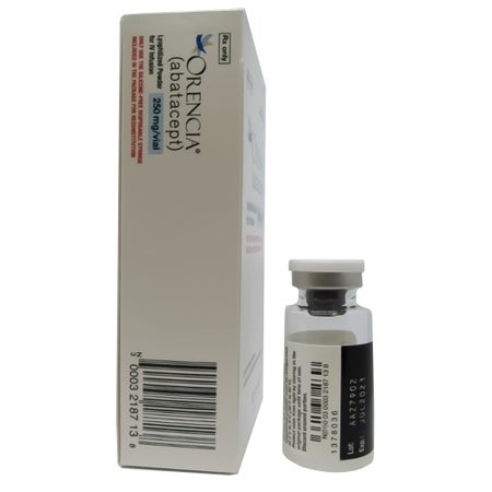 Orencia® Abatacept / Maltose, Preservative Free 250 mg / 15 mL Injection 15 mL