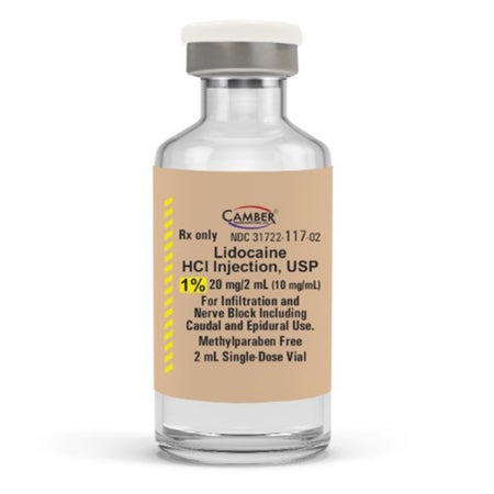 Lidocaine HCl 1%, 10 mg / mL Injection 50 mL