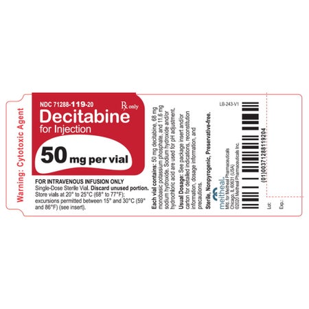 Decitabine 50 mg Injection