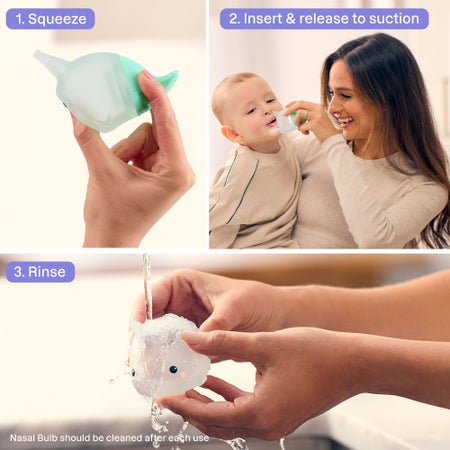 Nasal Bulb Playhouse MD Light-Up Soft Tip Flexible Style NonSterile