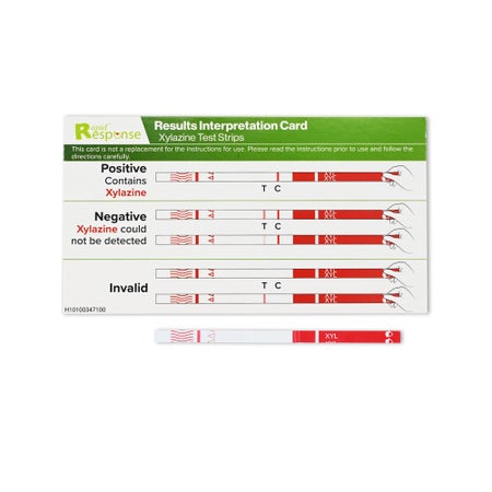 Drug Identification Test Kit Rapid Response™ Xylazine 10 Tests For Forensic Use Only