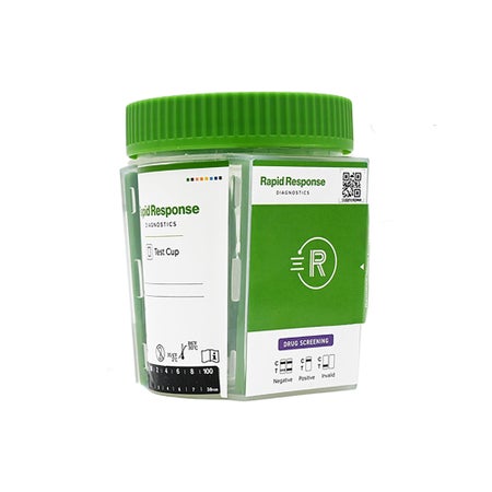 Drugs of Abuse Test Kit Rapid Response® AMP1000, COC300, mAMP/MET1000, OPI2000, THC50 25 Tests CLIA Waived