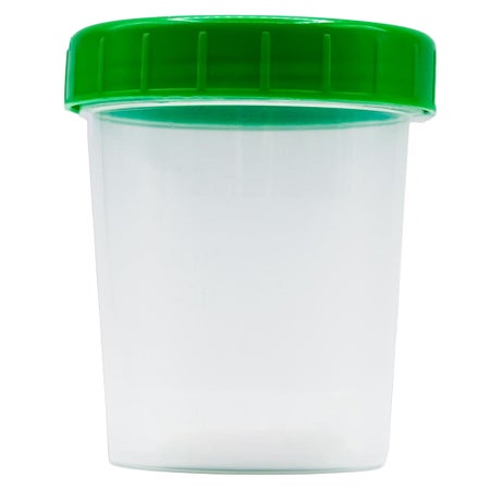 Urine Specimen Container Rapid Response® 120 mL (4 oz.) Screw Cap Unprinted NonSterile