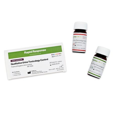 Control Set Rapid Response® Qualitative Urine Toxicology (12.1) Positive Level / Negative Level 2 X 10 mL