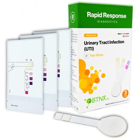 Urinalysis Test Kit Rapid Response® Urinary Tract Infection Detection 3 Tests CLIA Waived