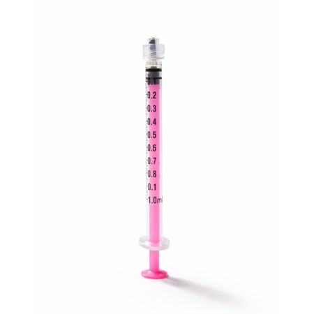 General Purpose Syringe MinimLL® 1 mL Luer Lock Tip Without Safety