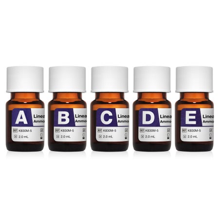 Linearity Set Audit® MicroControls™ Ammonia / Alcohol 5 X 2 mL For Ortho Vitros